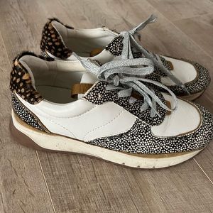 Madewell sneaker- leopard/animal print